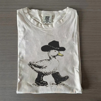 Vintage Cowboy Duck T-shirt