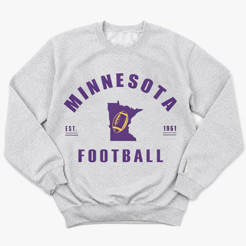 Minnesota Retro Football Sweatshirt