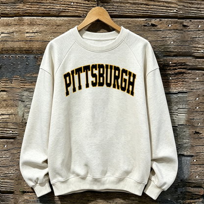 Pittsburgh Retro Football Sweatshirt