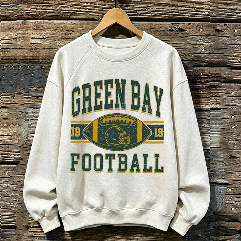 Green Bay Retro Football Sweatshirt