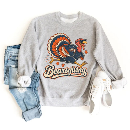 Chicago Retro Football Sweatshirt