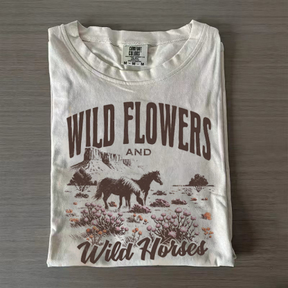 [Copy]Retro Cowgirl T-shirt