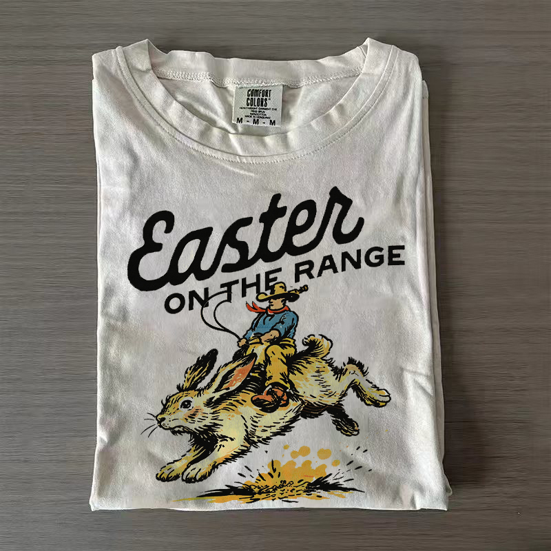 Western Easter Cowboy T-shirt