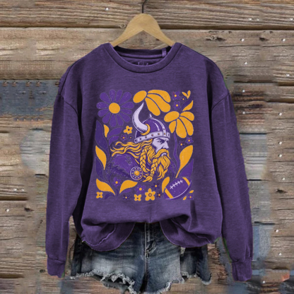 Minnesota Retro Football Sweatshirt