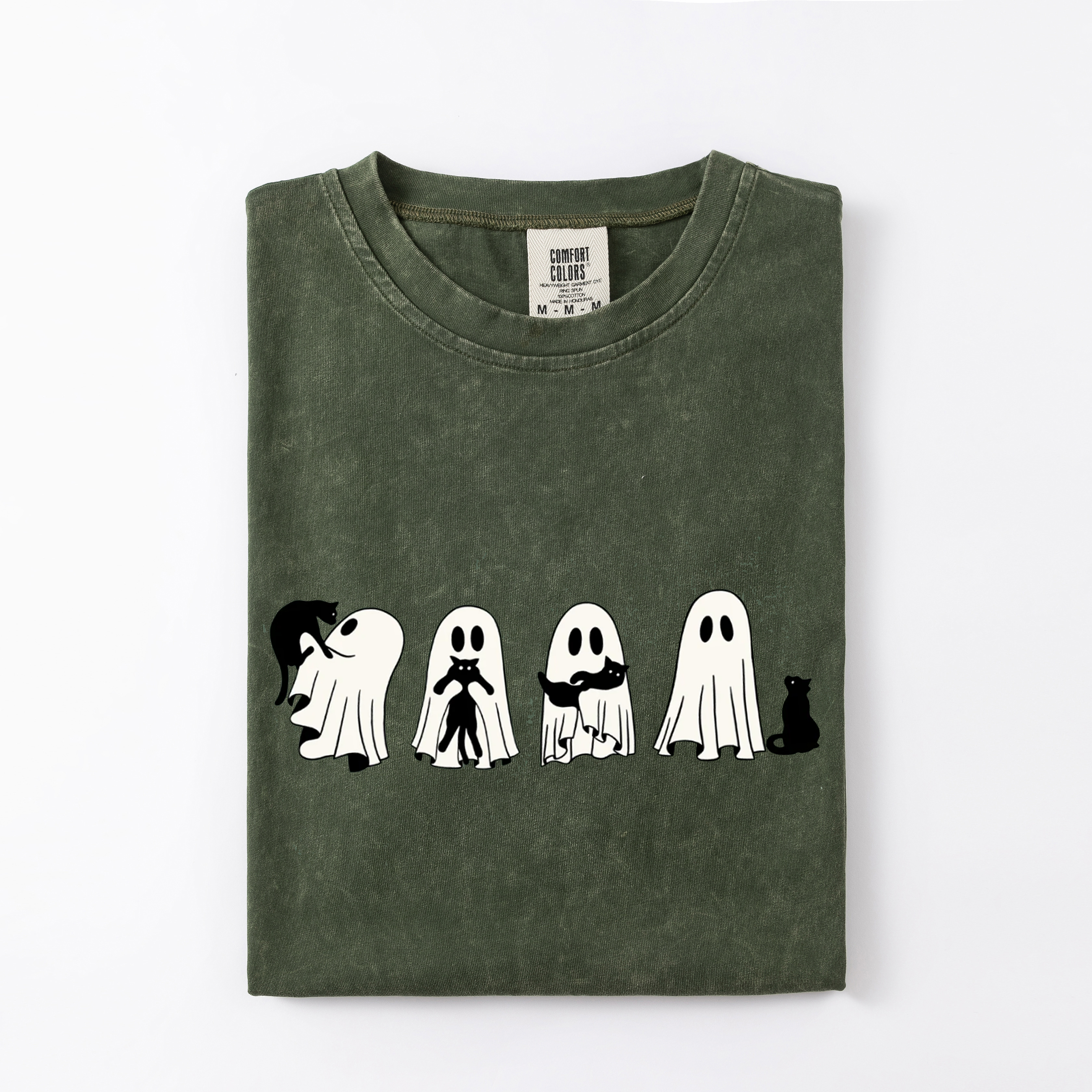 Halloween Retro Ghost T-Shirt