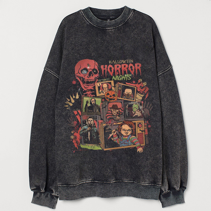 Halloween Horror nights Horror characters Sweatshirt