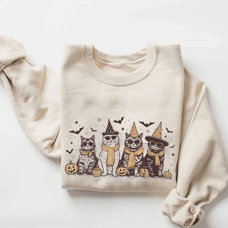 Cat Halloween Sweatshirt