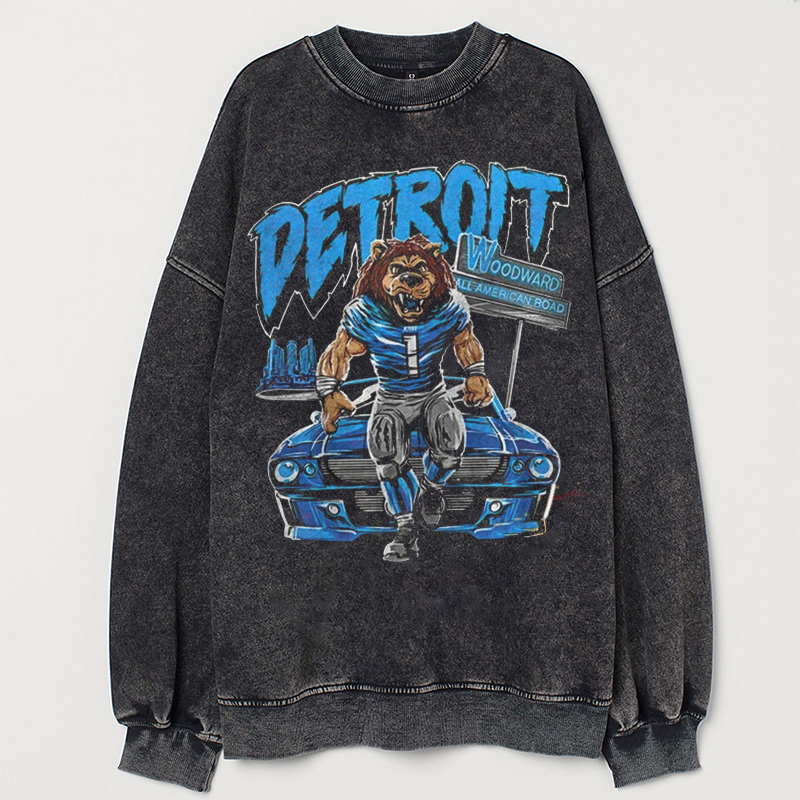 Vintage Detroit Football T-shirt/Sweatshirt