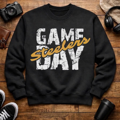 Pittsburgh Retro Football Sweatshirt