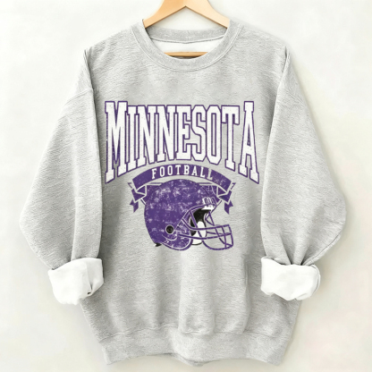 Minnesota Retro Football Sweatshirt