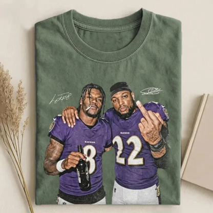 Baltimore Retro Football T-shirt