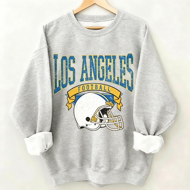Los Angeles Retro Football Sweatshirt