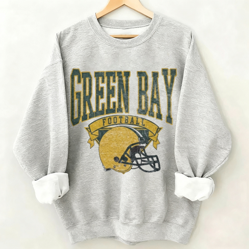 Green Bay Retro Football Sweatshirt