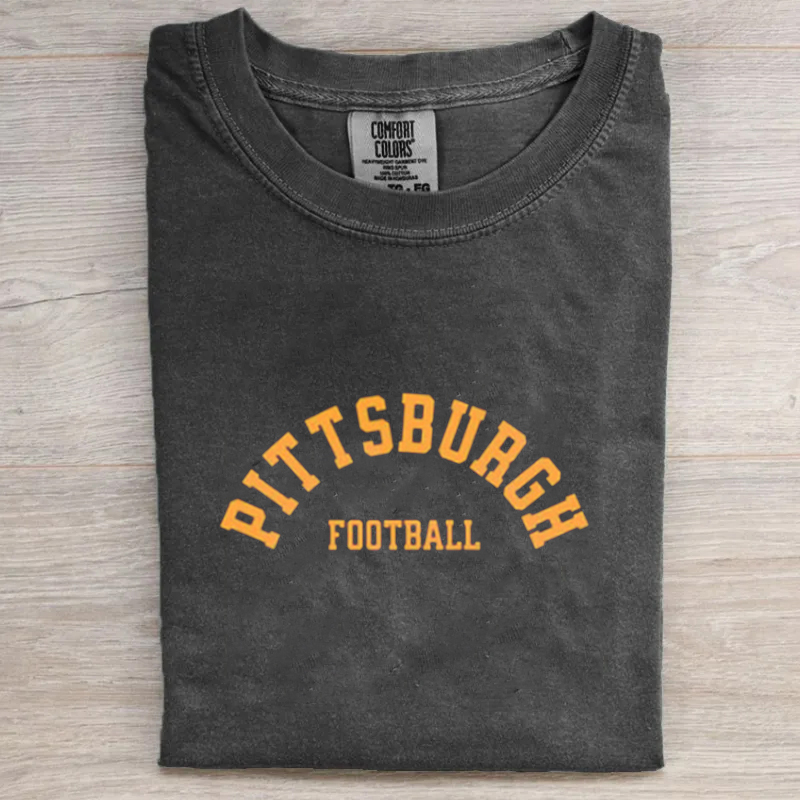 Pittsburgh Retro Football T-shirt