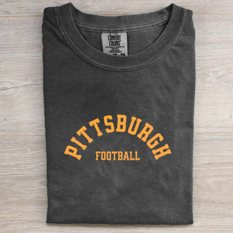Pittsburgh Retro Football T-shirt