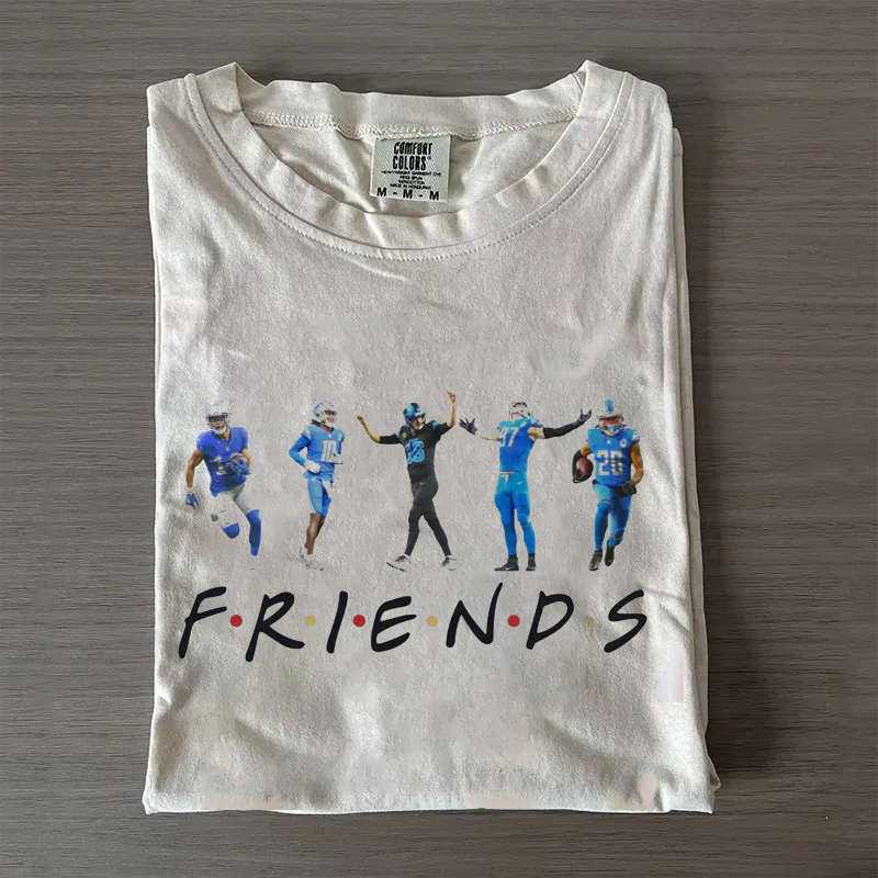 Detroit Retro Football T-shirt