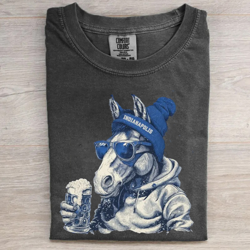 Indianapolis Retro Football T-Shirt