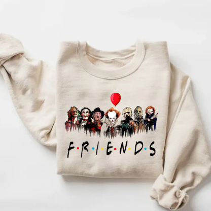 Halloween Horror Friends Sweatshirt