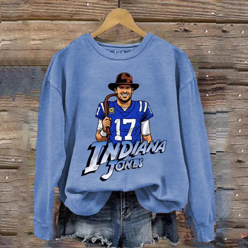 Indianapolis Retro Football Sweatshirt