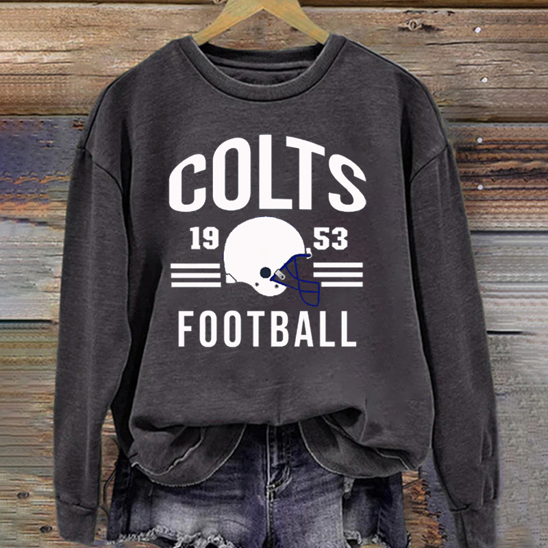Indianapolis Retro Football Sweatshirt
