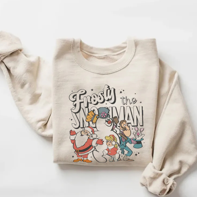 Christmas Frosty The Snowman Sweatshirt