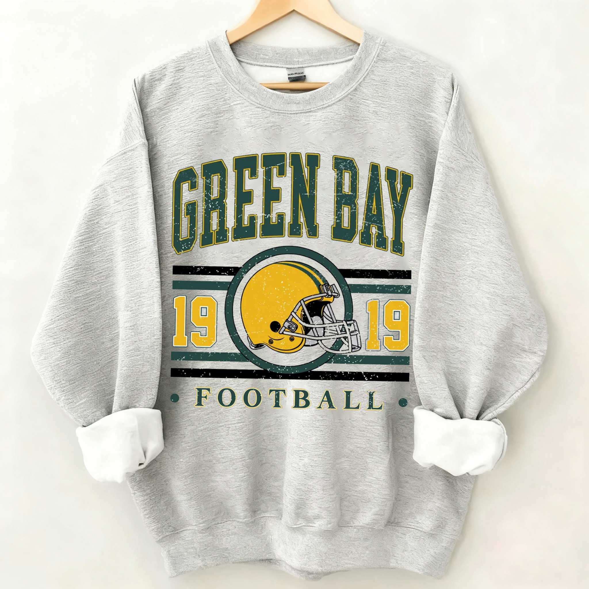 Green Bay Retro Football Sweatshirt
