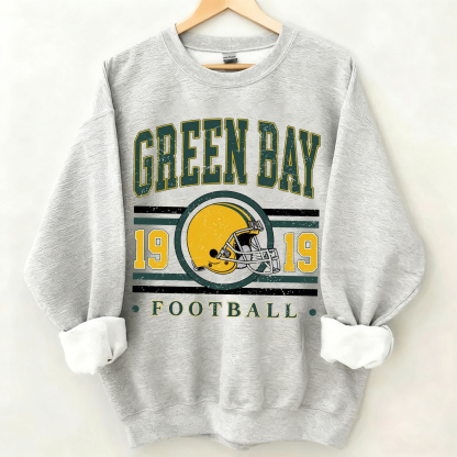 Green Bay Retro Football Sweatshirt
