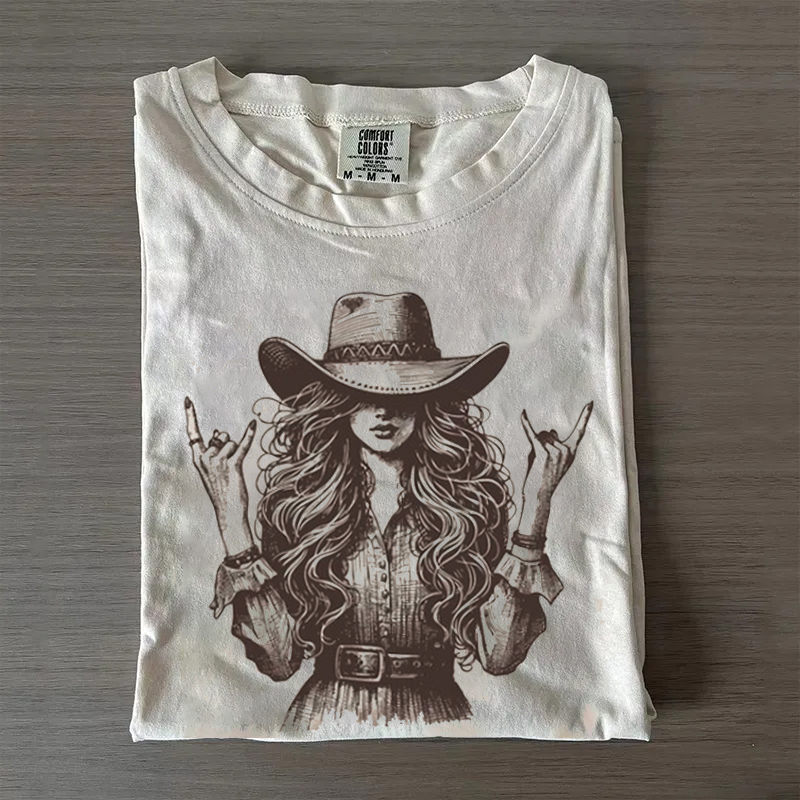 Western Cowgirl Rodeo T-shirt