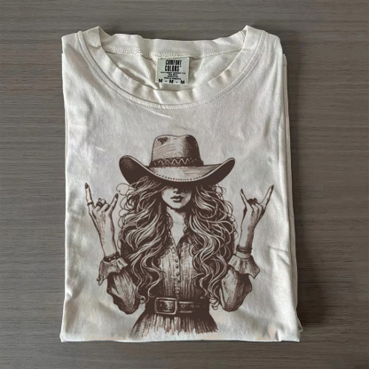 Western Cowgirl Rodeo T-shirt