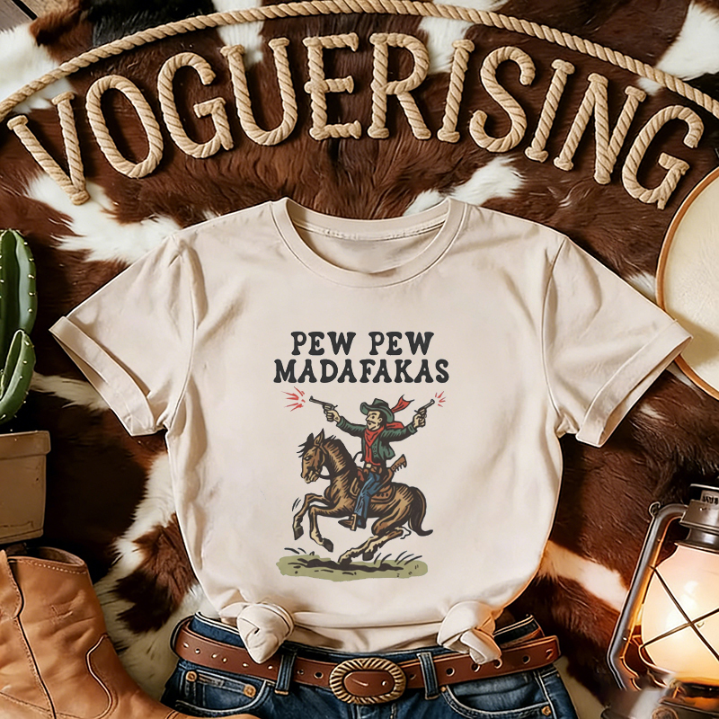 Western Retro Cowboy T-shirt