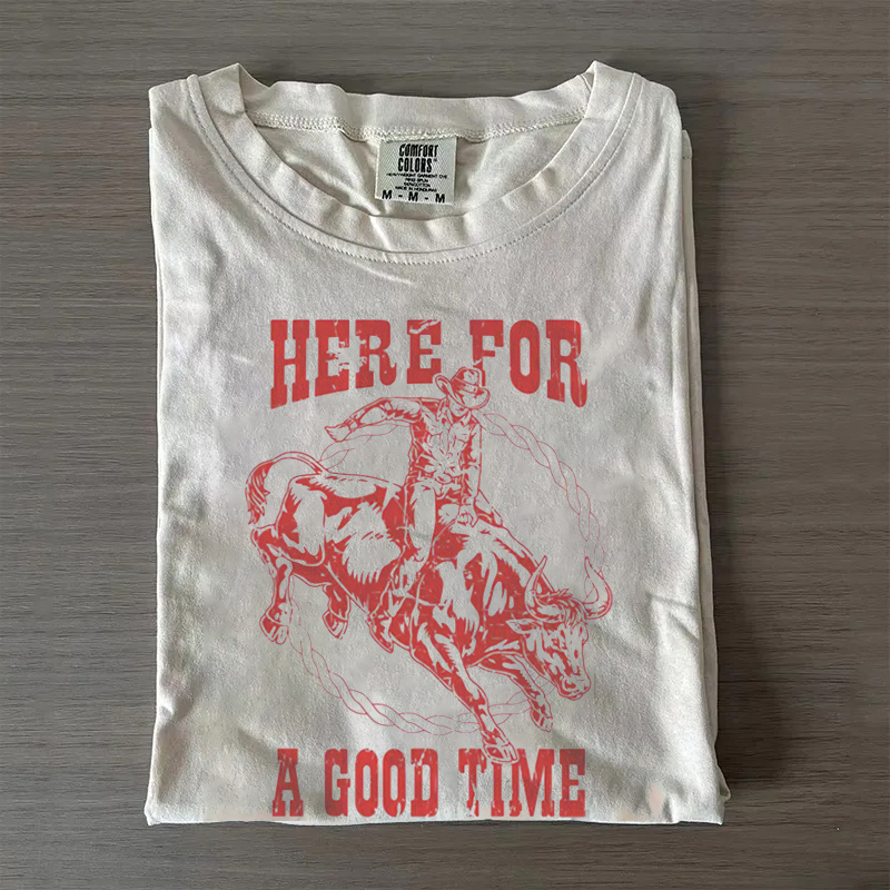 Western Cowboy Rodeo T-shirt