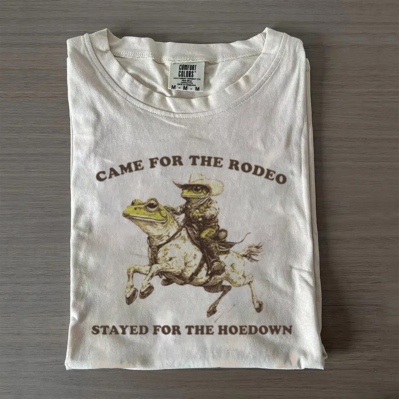Wild West Cowboy Frog T-shirt