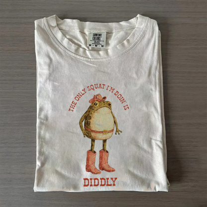 Funny Cowboy Frog Western Humor T-shirt