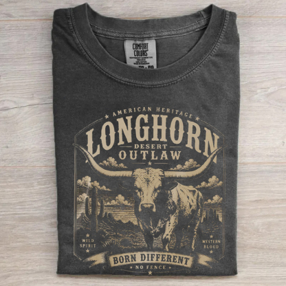 Longhorn Western Graphic T-shirt