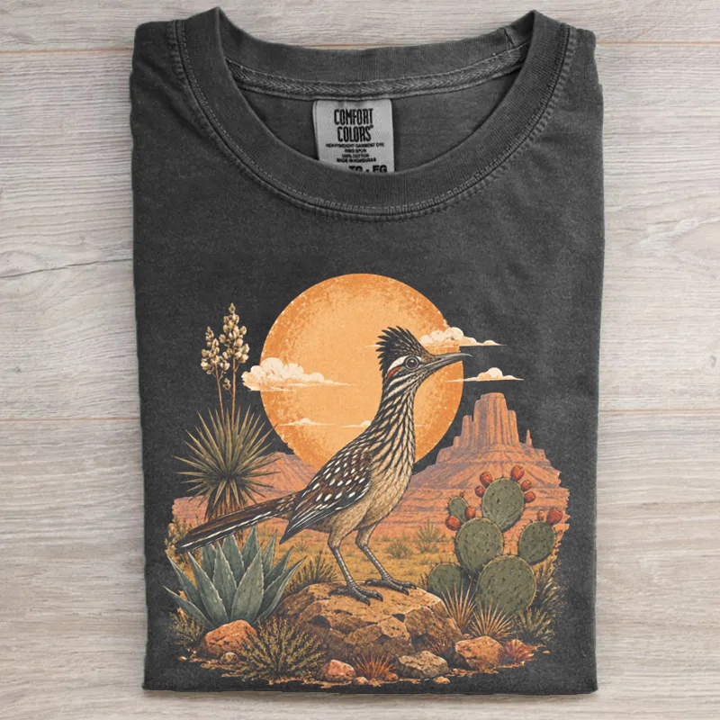 Western Desert Roadrunner Lover T-shirt