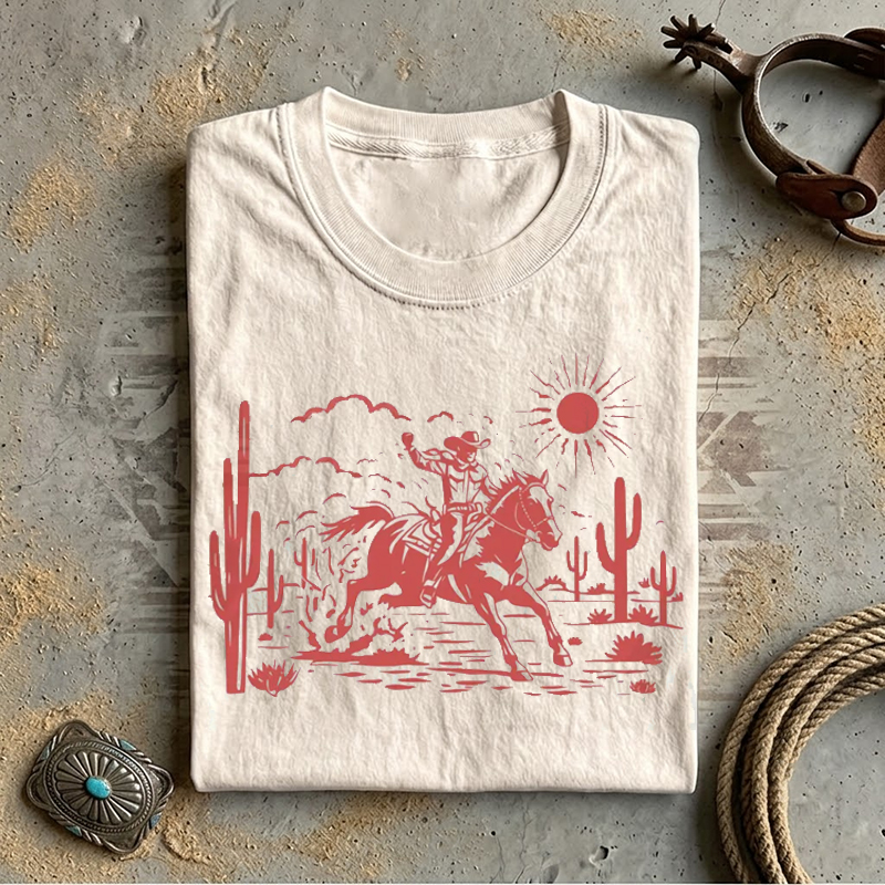 Retro Western Rodeo T-Shirt
