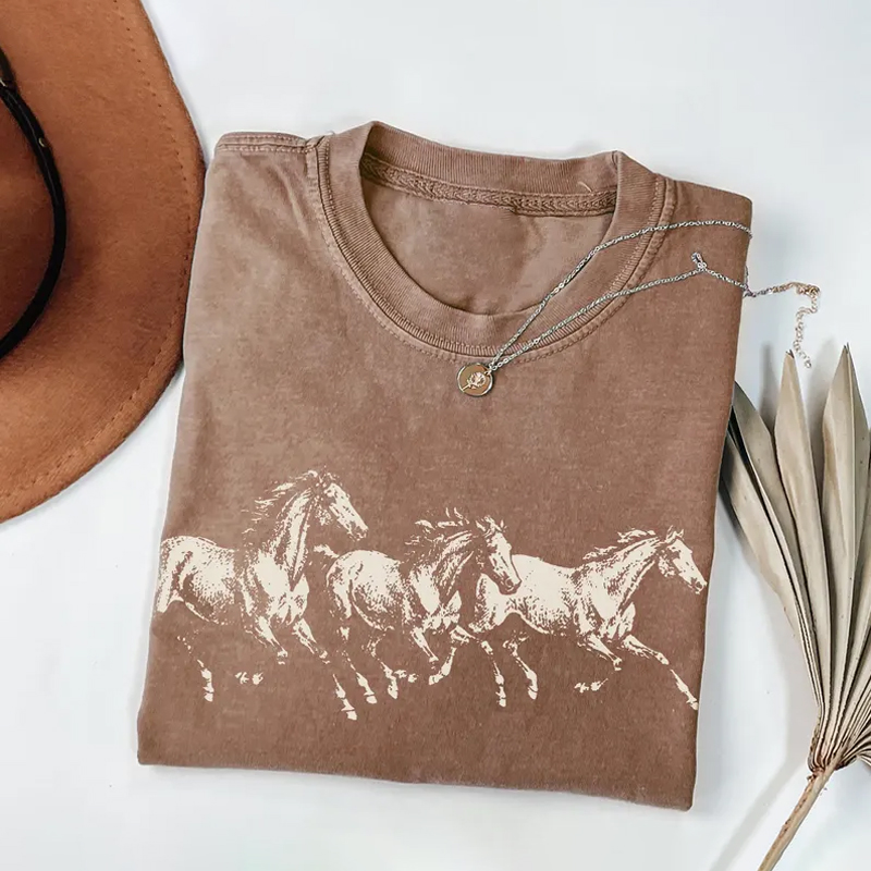 Wild Horses Running T-Shirt