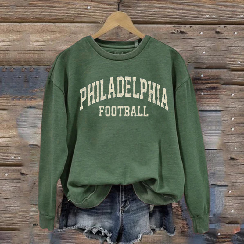 Philadelphia Retro Football Sweatshirt