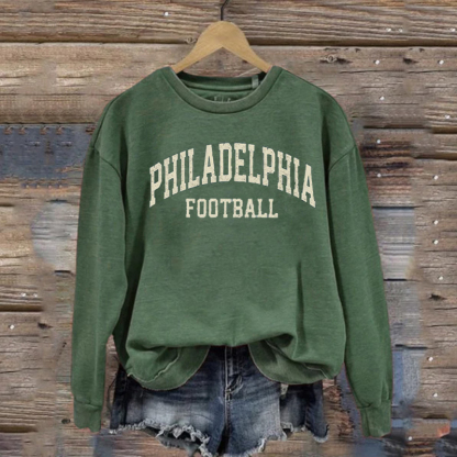 Philadelphia Retro Football Sweatshirt