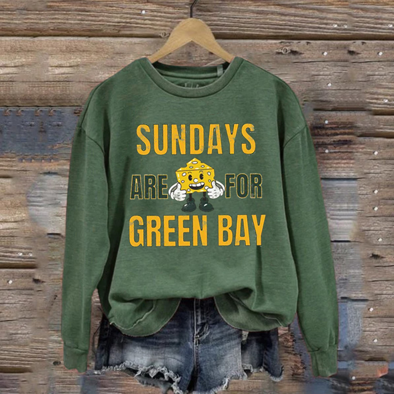 Green Bay Retro Football Sweatshirt