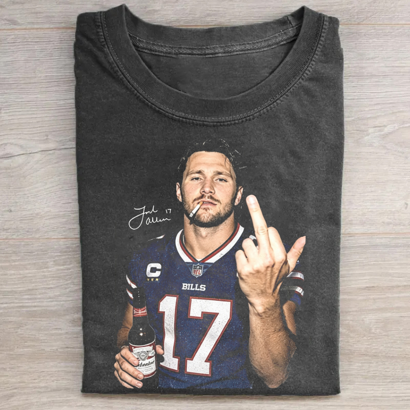 Buffalo Retro Football T-shirt