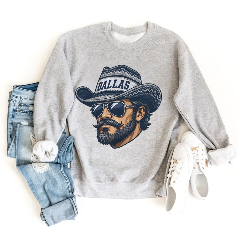 Dallas Retro Football Sweatshirt
