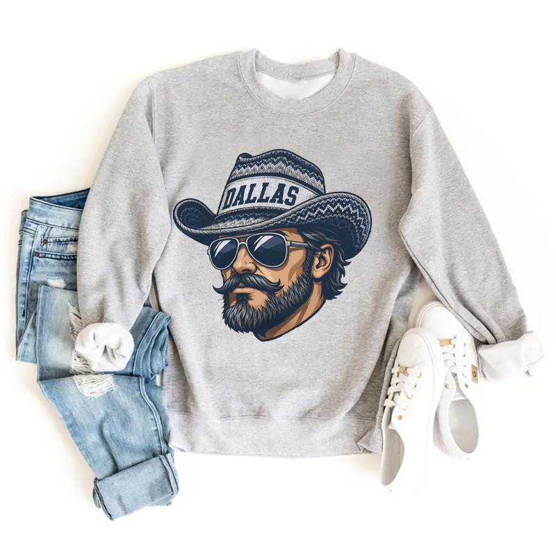 Dallas Retro Football Sweatshirt