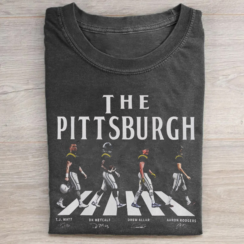 Pittsburgh Retro Football T-shirt