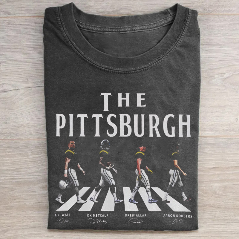 Pittsburgh Retro Football T-shirt