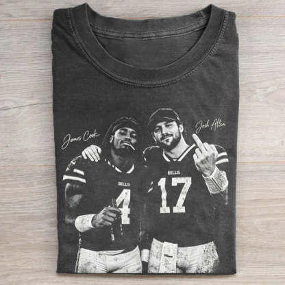 Buffalo Retro Football T-shirt