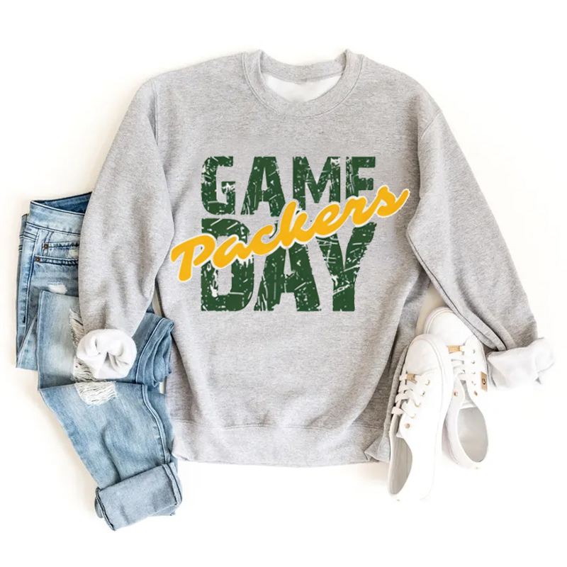 Green Bay Retro Football Sweatshirt
