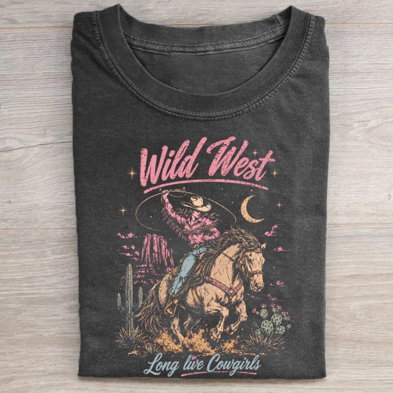 Retro Wild West T-shirt