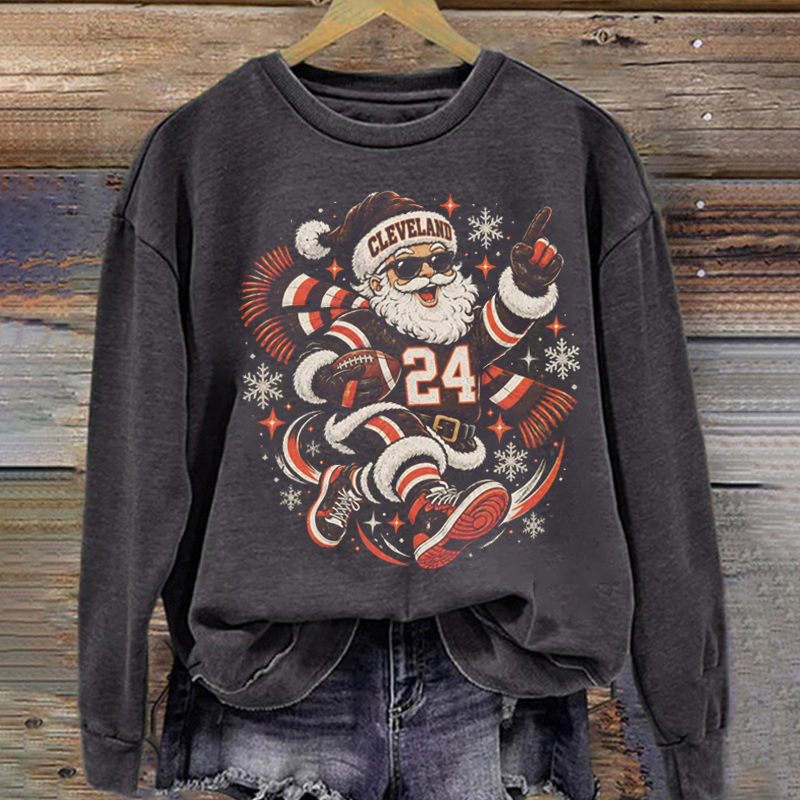 Cleveland Retro Football Sweatshirt