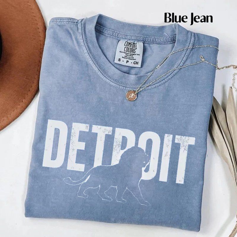 Detroit Retro Football T-shirt